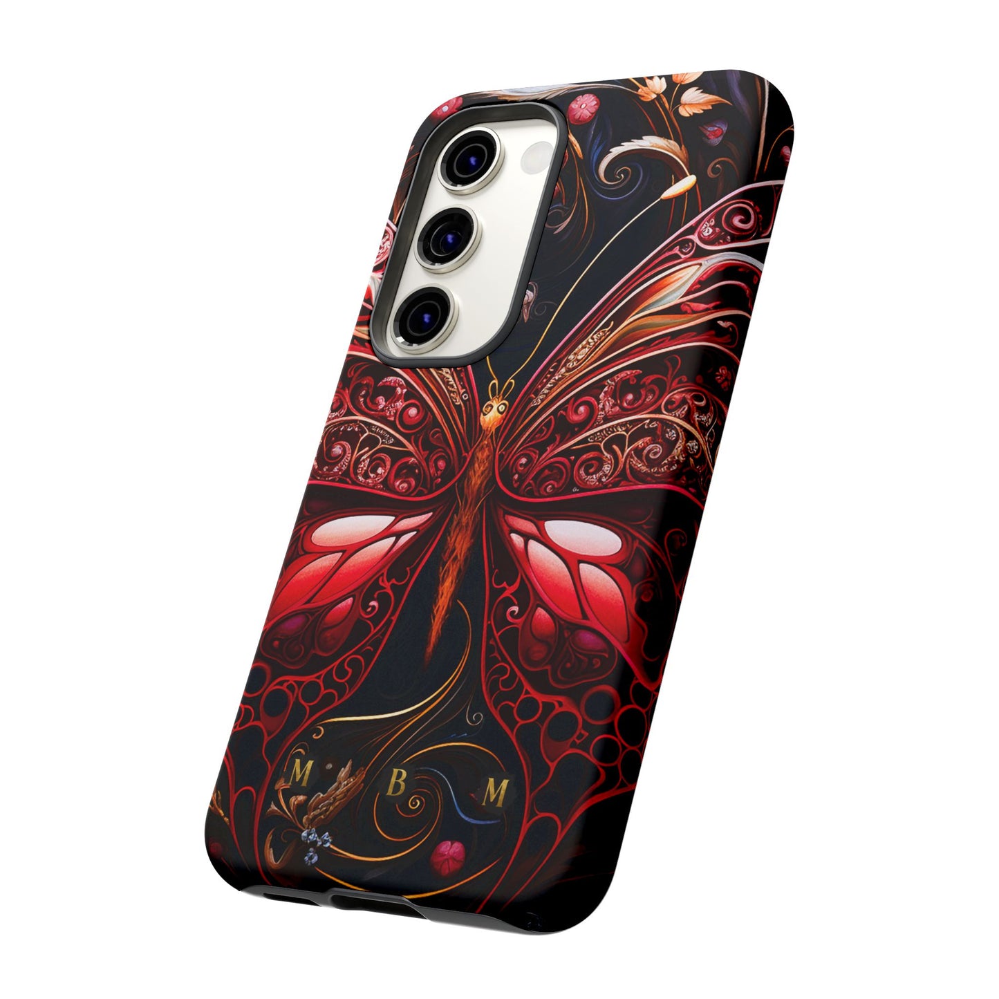 Red Butterfly Samsung Galaxy S Tough Case
