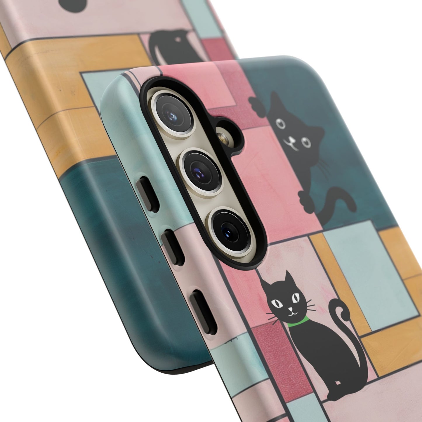 Block Cats Samsung Galaxy S Tough Case