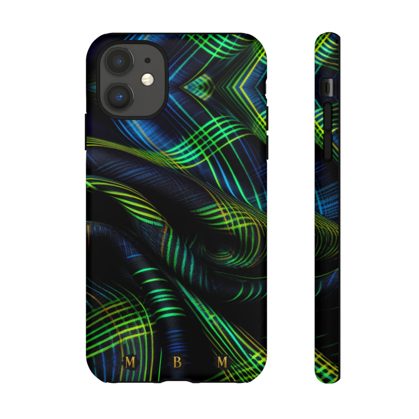 Neon Vine iPhone Tough Case
