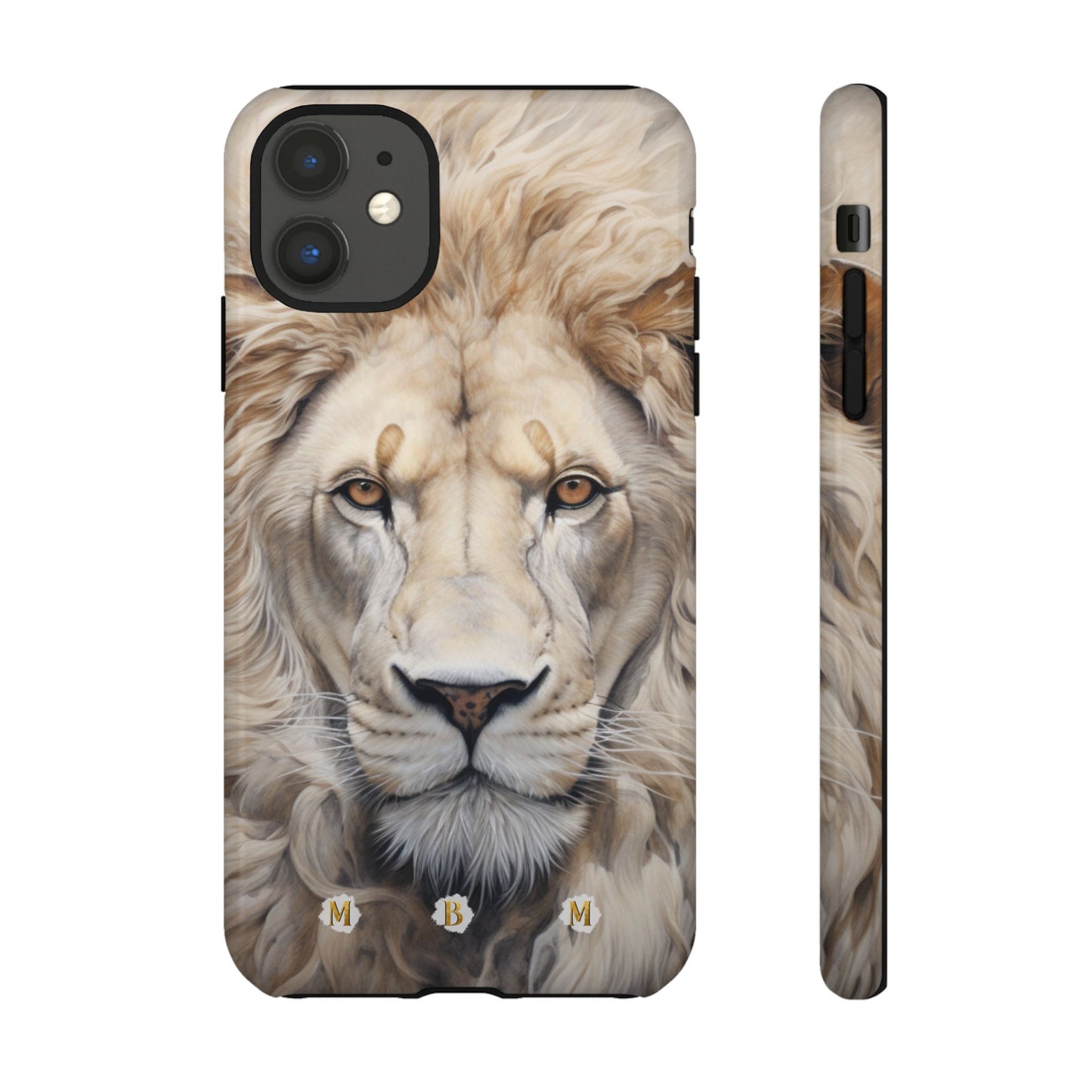 White Lion iPhone Tough Case