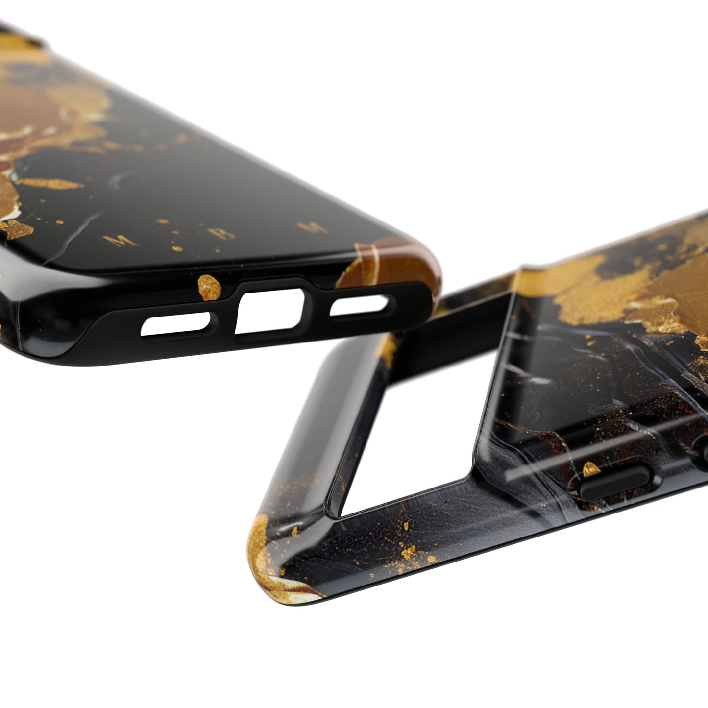 Black Gold Google Pixel Tough Case