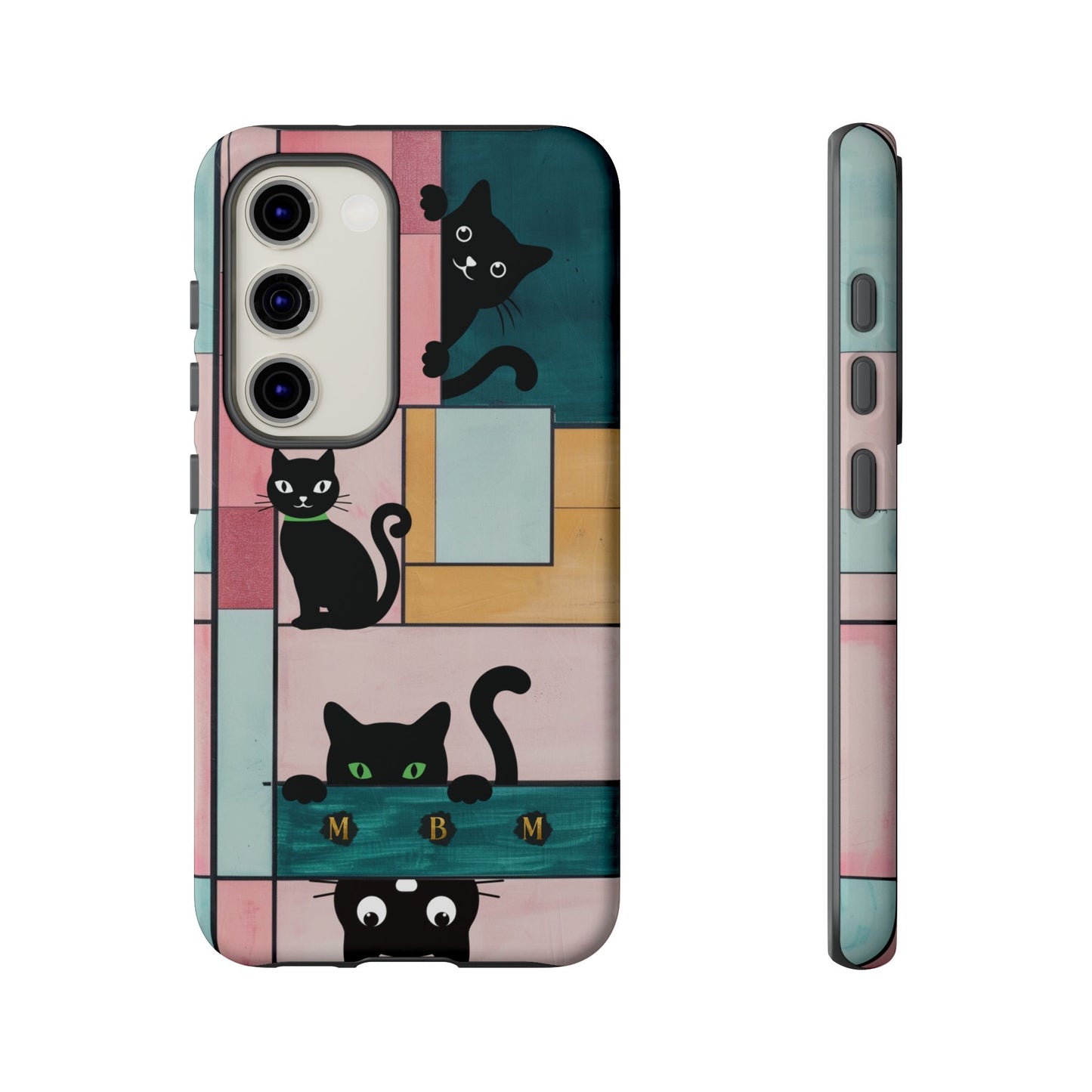 Block Cats Samsung Galaxy S Tough Case