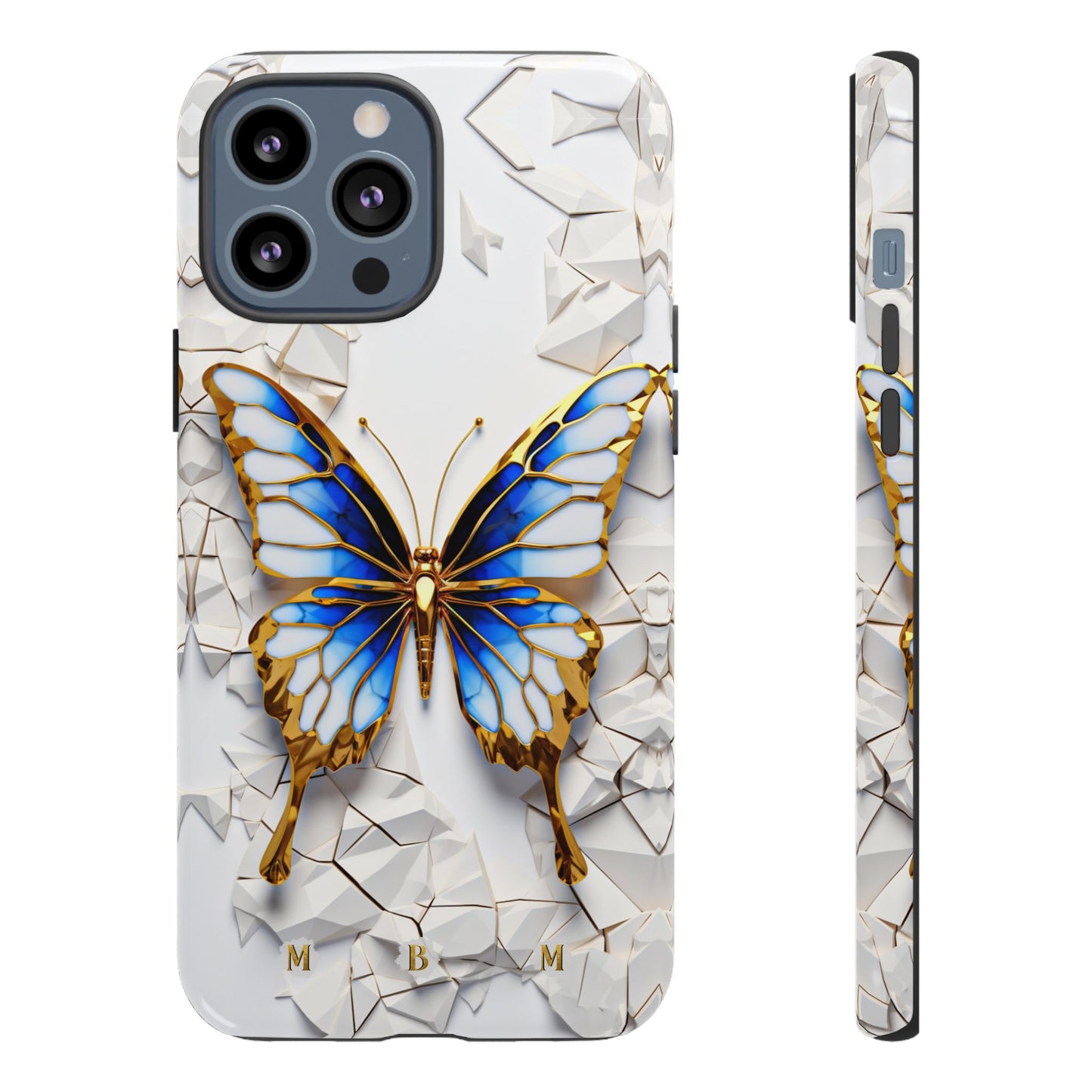 Sapphire Butterfly iPhone Tough Case