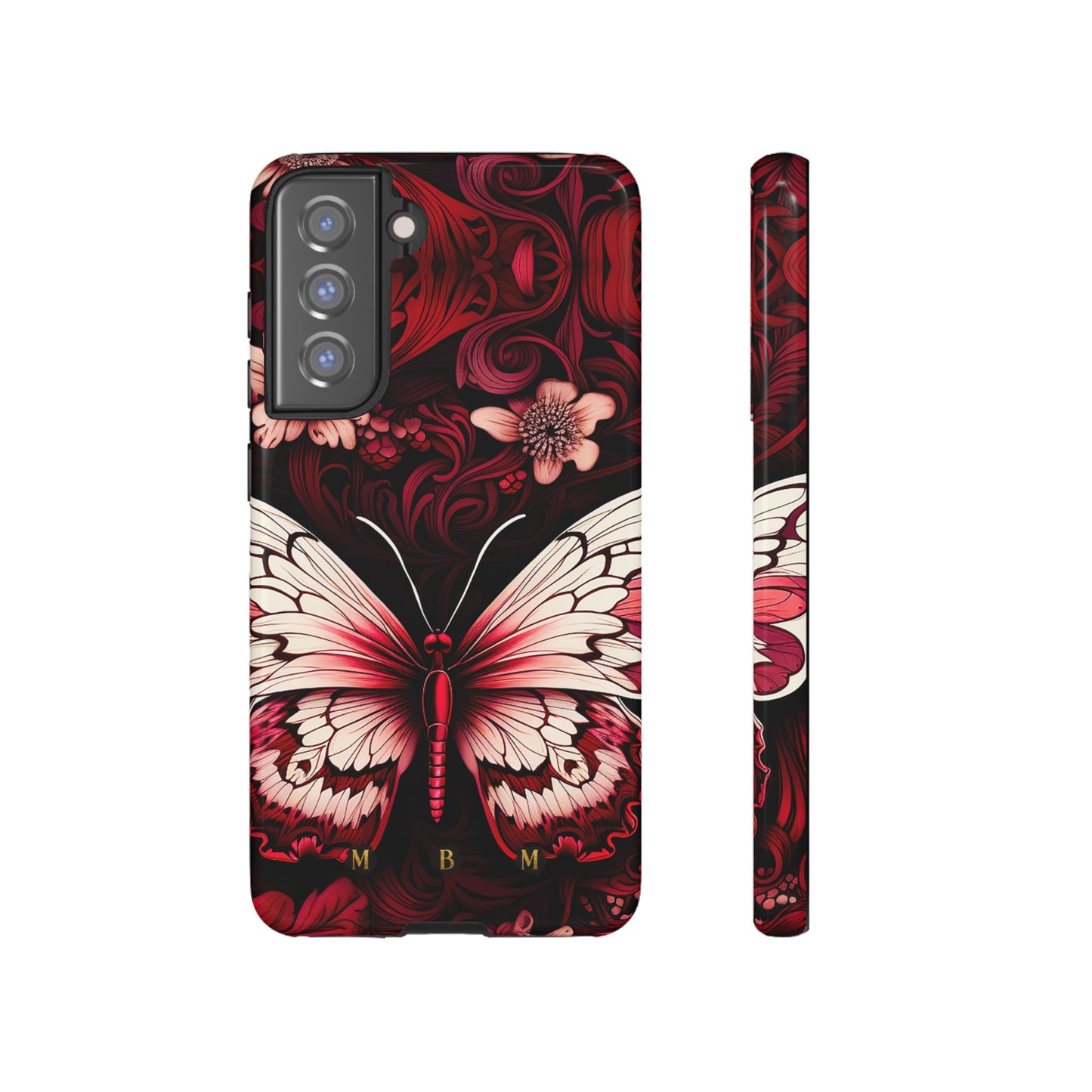 Vintage Butterfly Samsung Galaxy S Tough Case