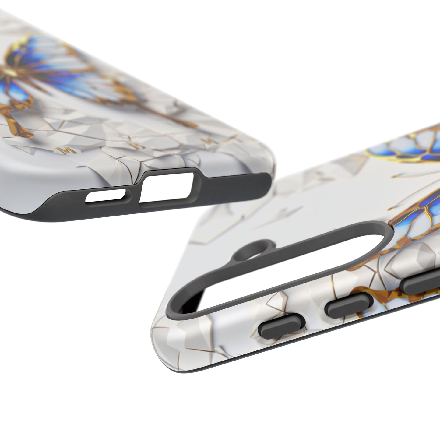 Sapphire Butterfly Samsung Galaxy S Tough Case