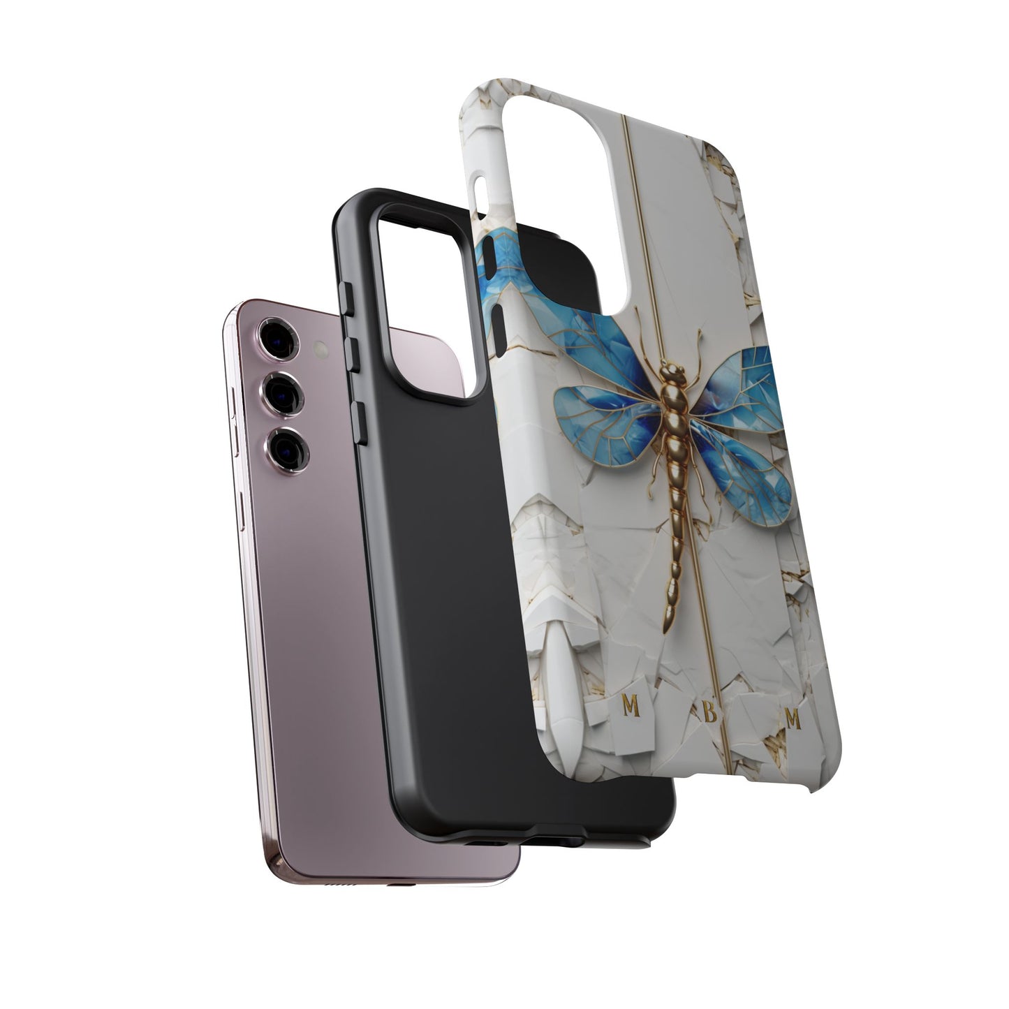 Dragonfly Blue Samsung Galaxy S Tough Case