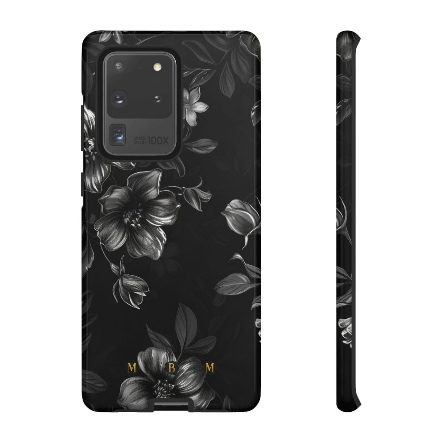 Midnight Flora Samsung Galaxy S Tough Case