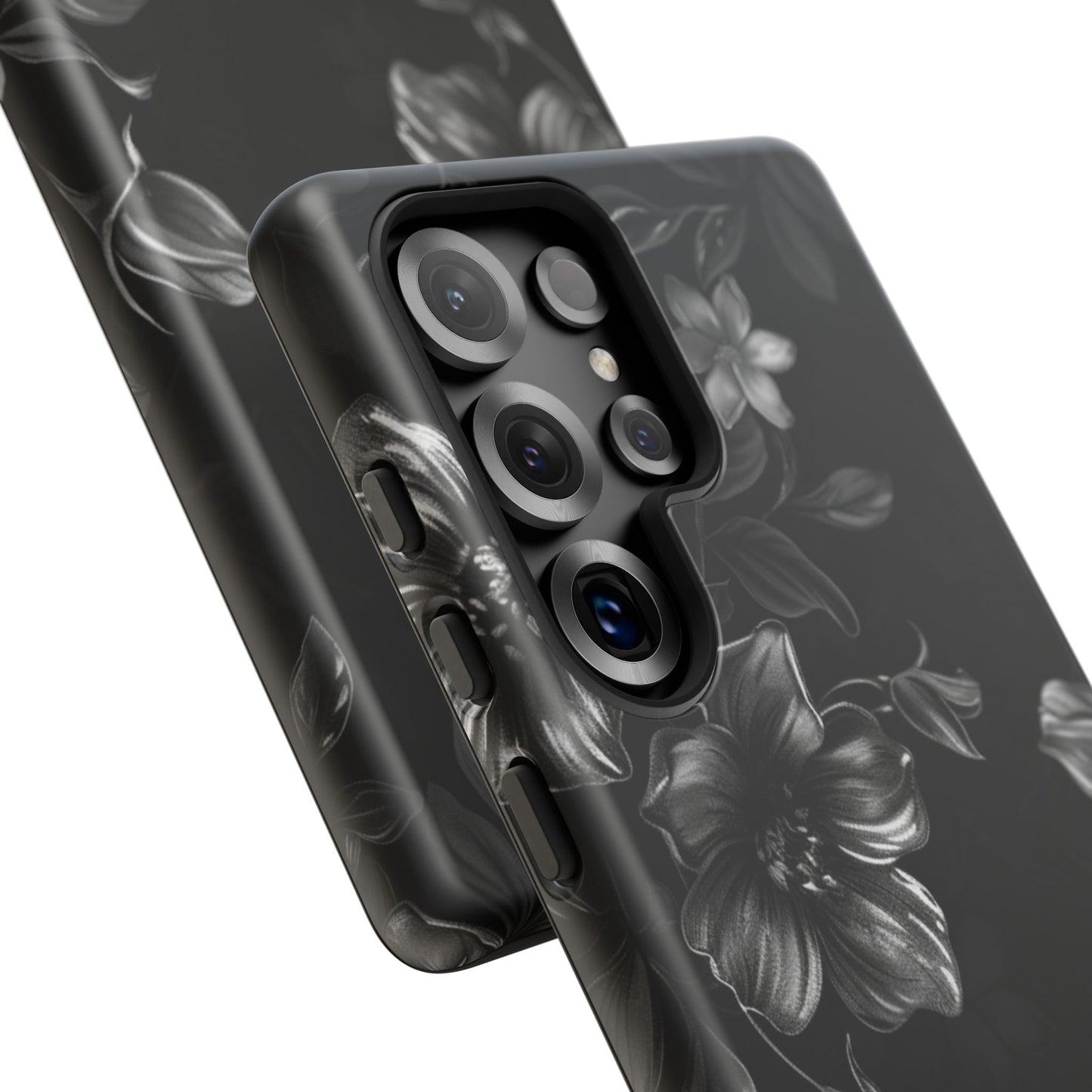 Midnight Flora Samsung Galaxy S Tough Case