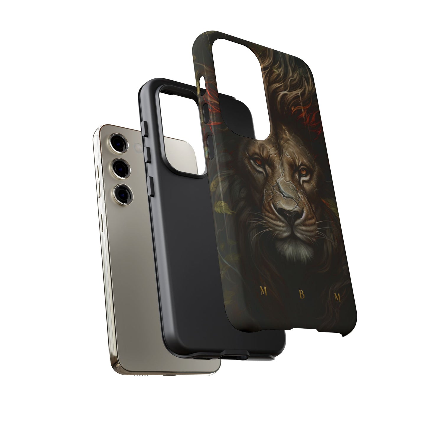 Dark Lion Samsung Galaxy S Tough Case