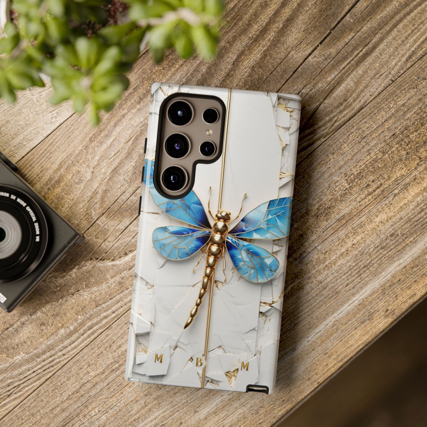 Dragonfly Blue Samsung Galaxy S Tough Case