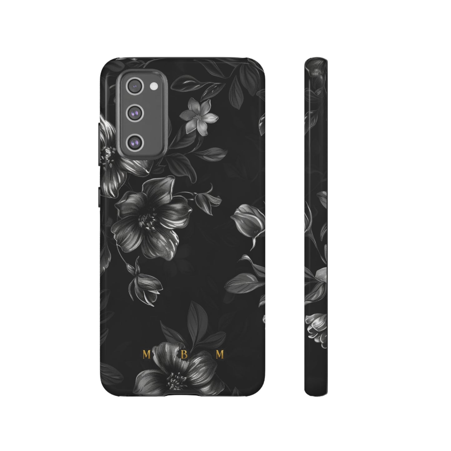 Midnight Flora Samsung Galaxy S Tough Case