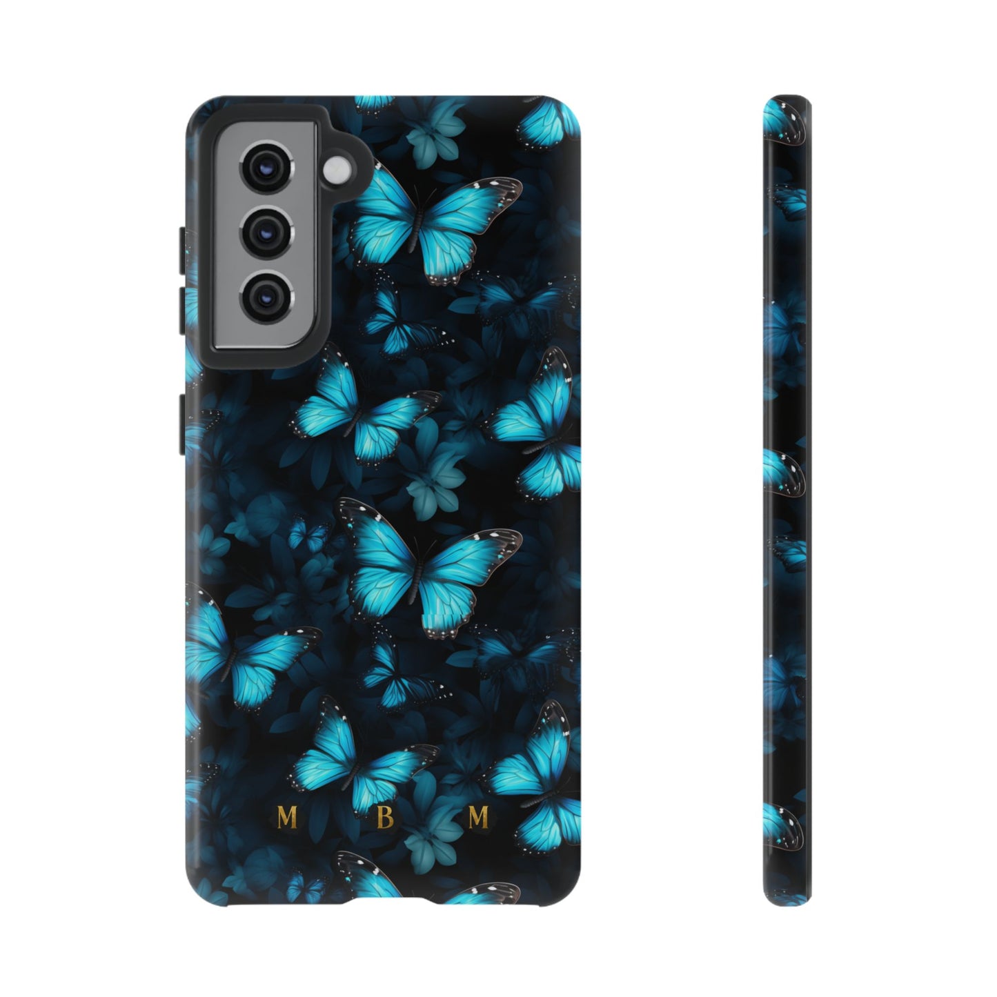 Blue Butterflies Samsung Galaxy S Tough Case