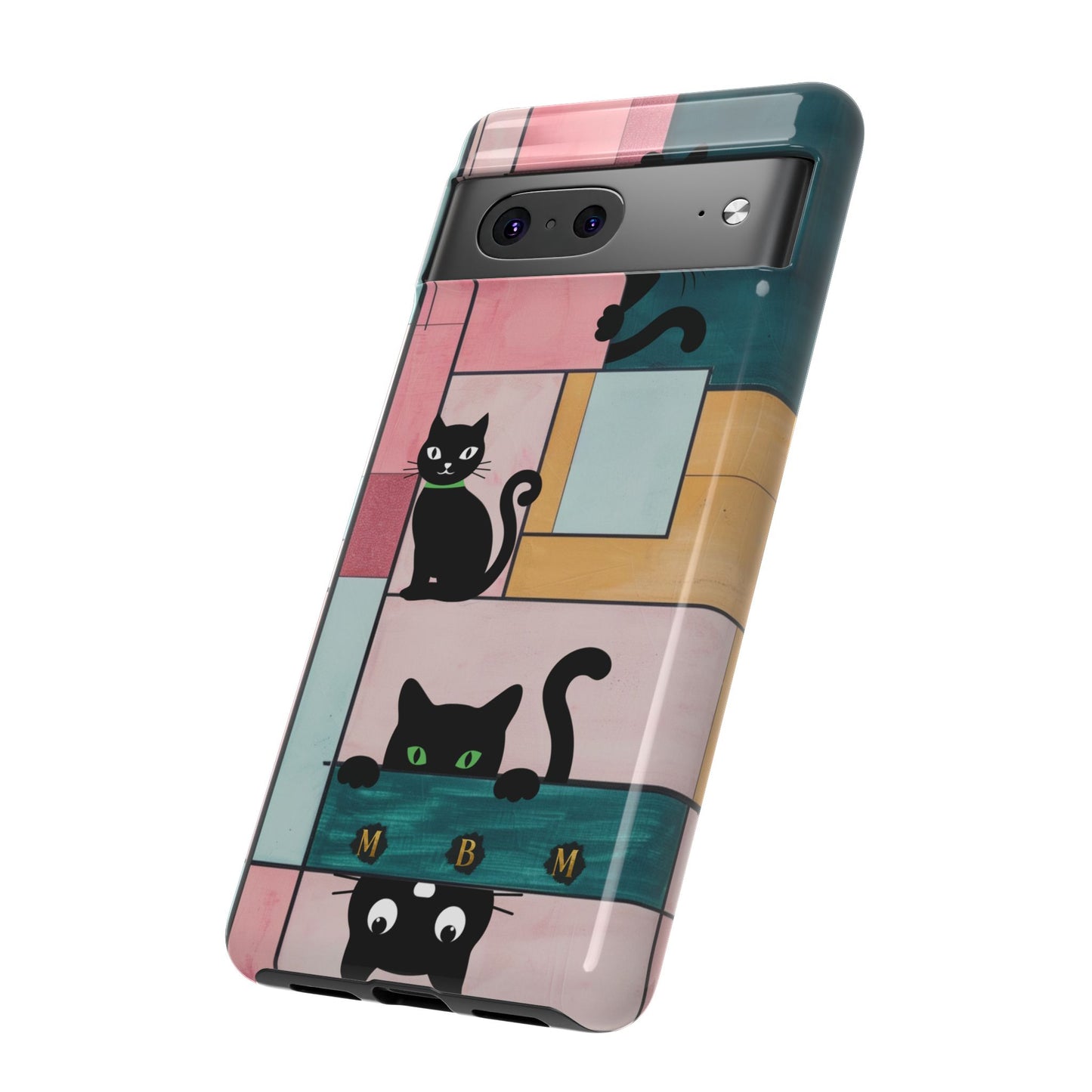 Block Cats Google Pixel Tough Case