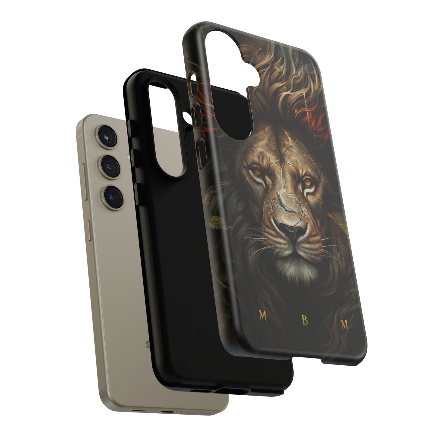 Dark Lion Samsung Galaxy S Tough Case