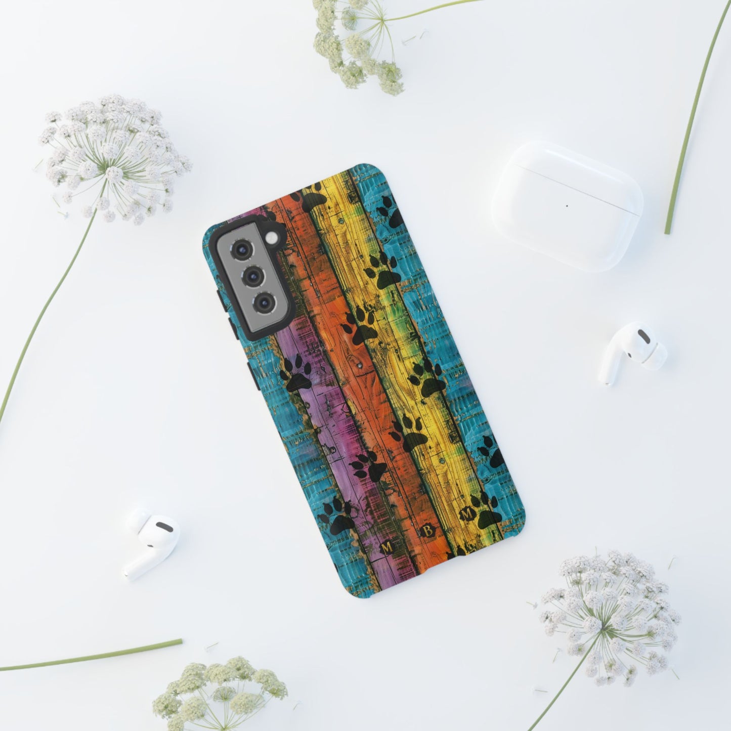 Rainbow Paws Samsung Galaxy S Tough Case