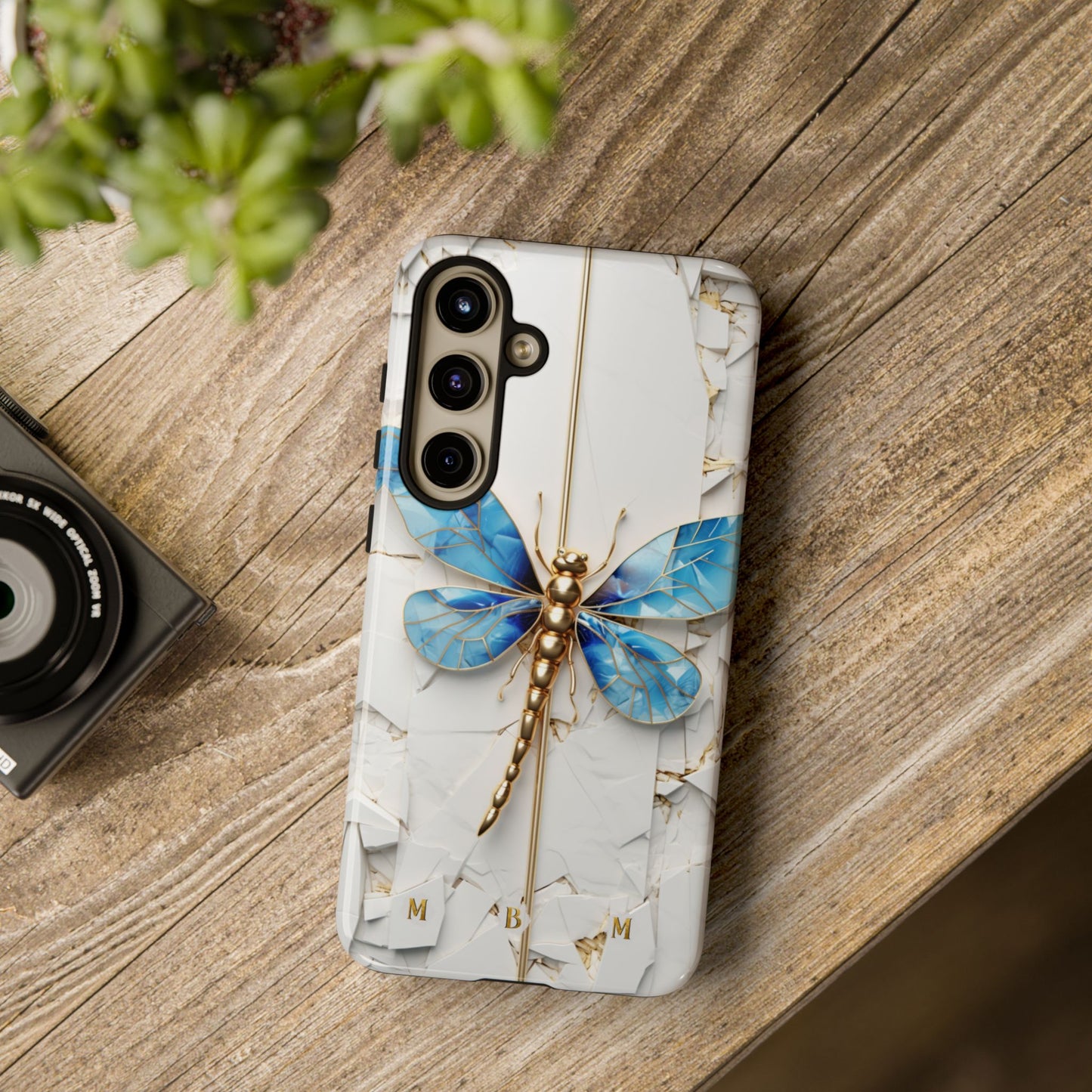 Dragonfly Blue Samsung Galaxy S Tough Case