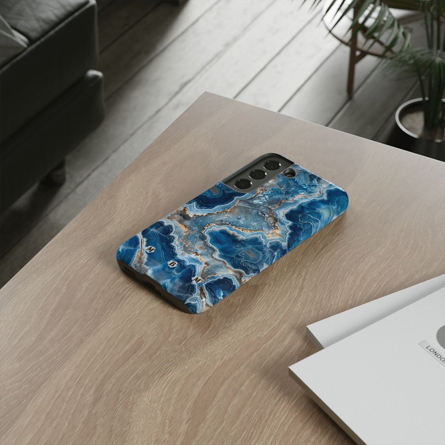 Azure Samsung Galaxy S Tough Case