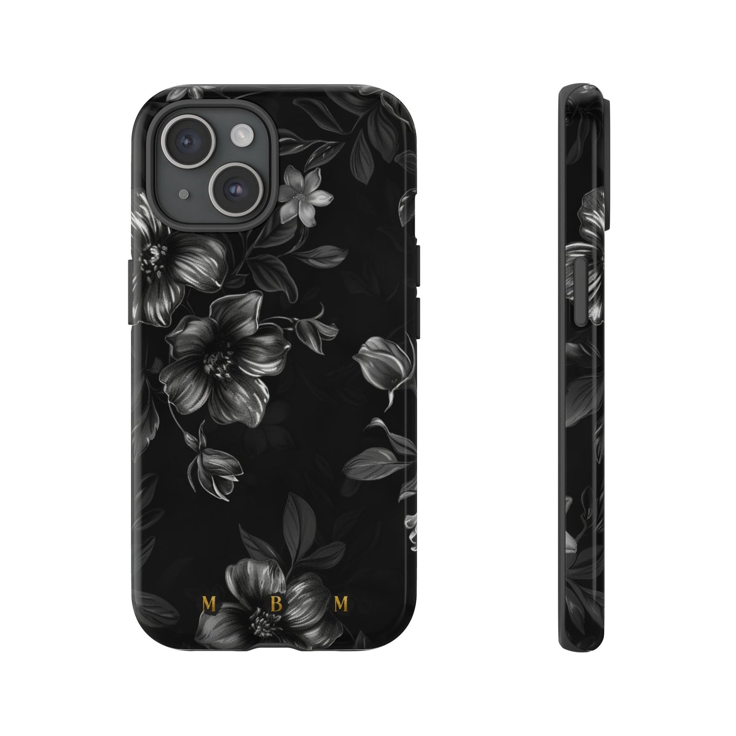 Midnight Flora iPhone Tough Case