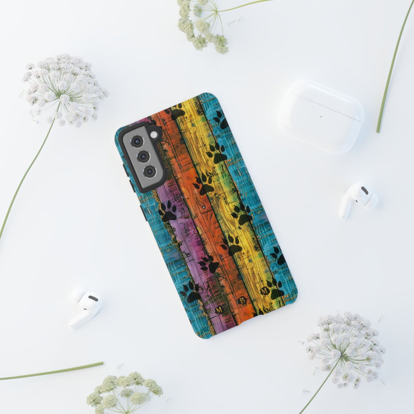 Rainbow Paws Samsung Galaxy S Tough Case