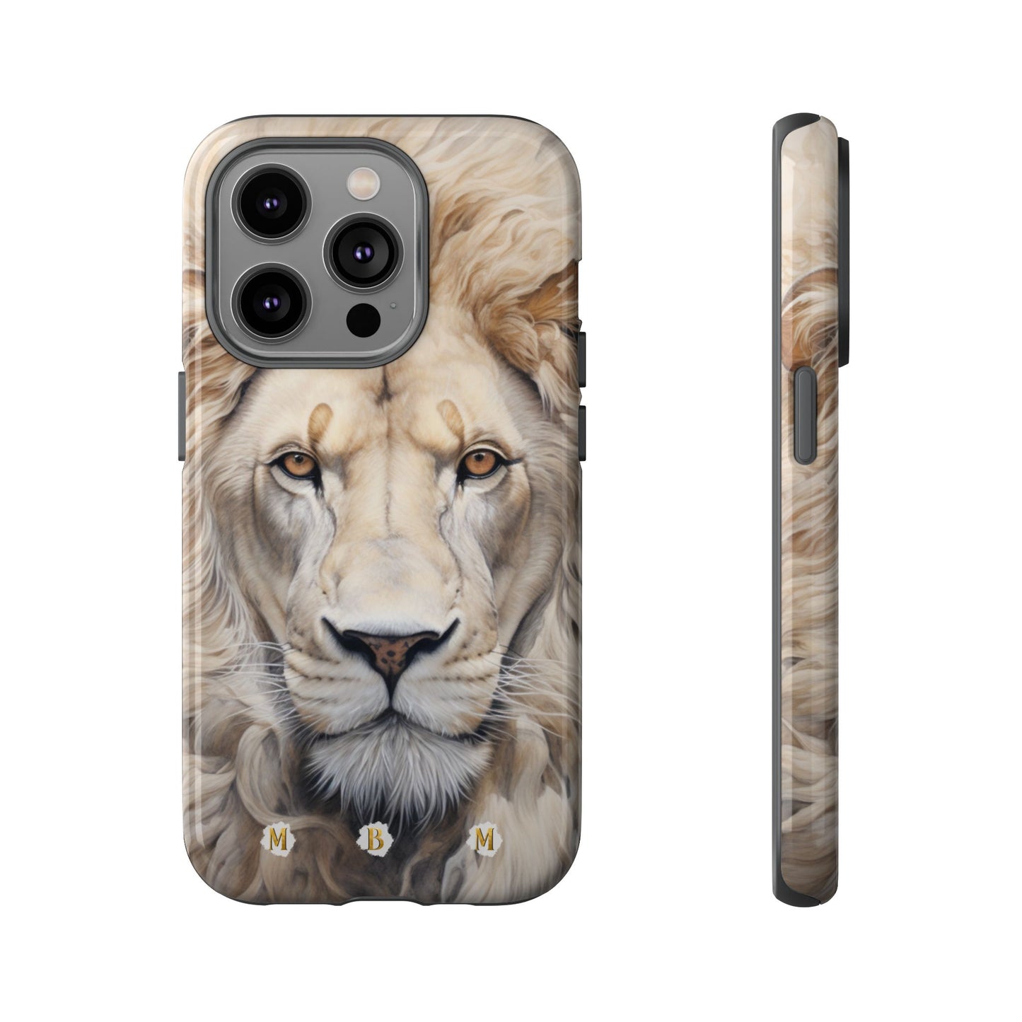 White Lion iPhone Tough Case