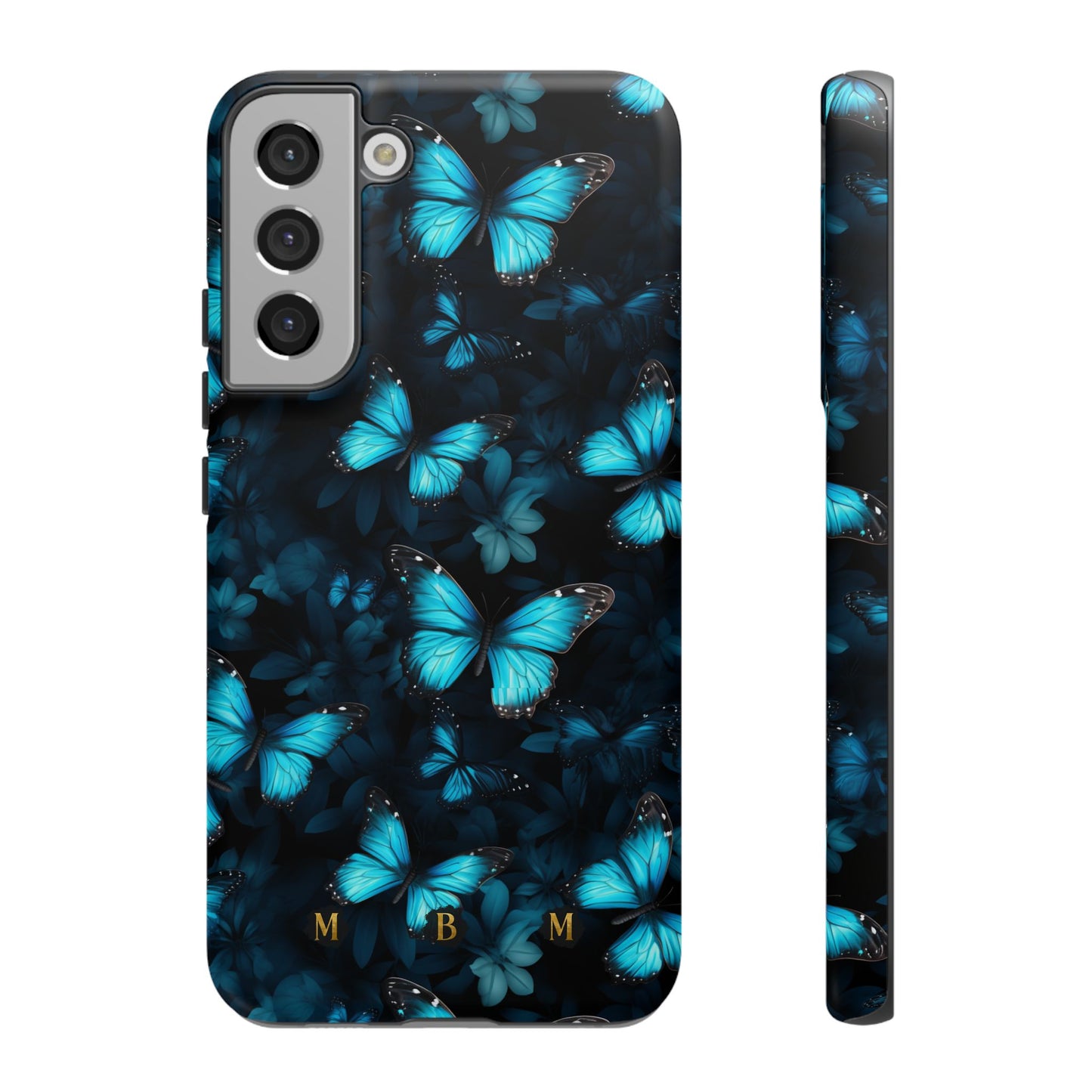 Blue Butterflies Samsung Galaxy S Tough Case