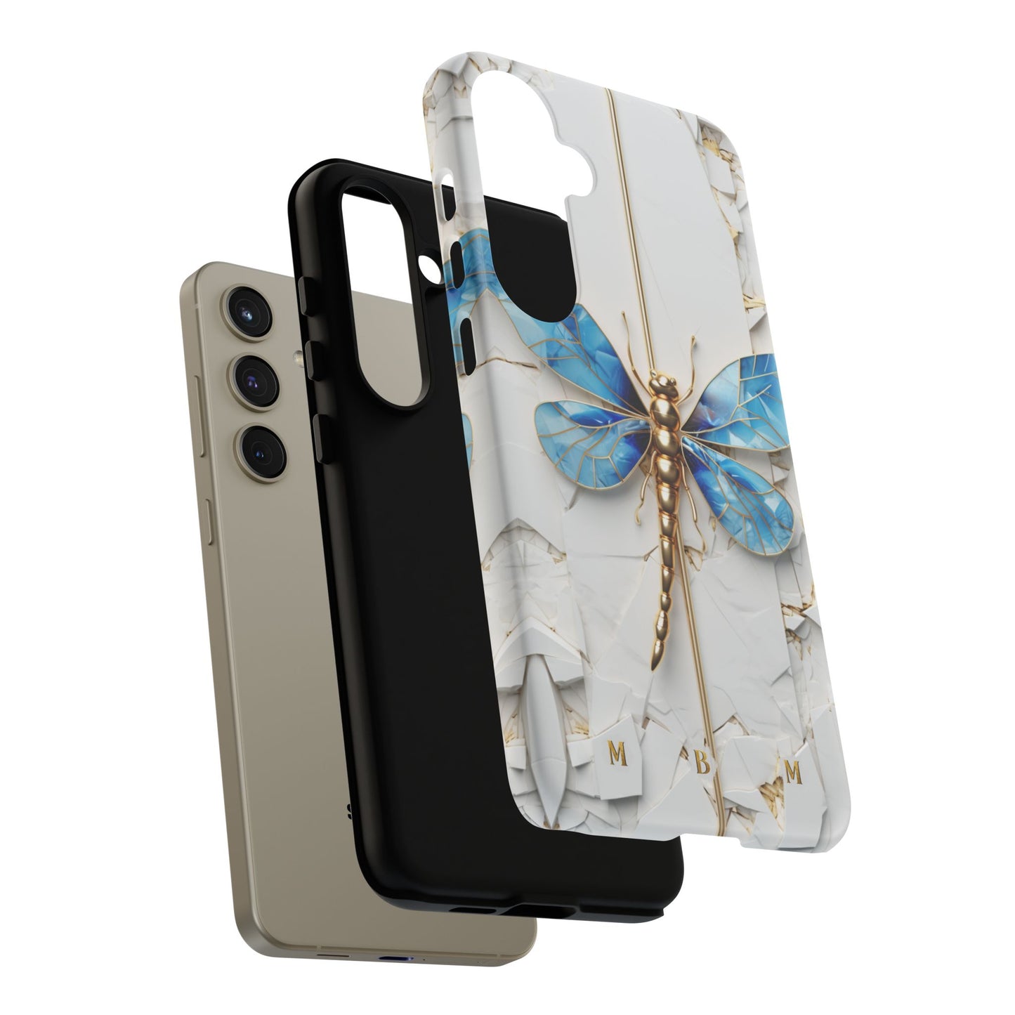 Dragonfly Blue Samsung Galaxy S Tough Case