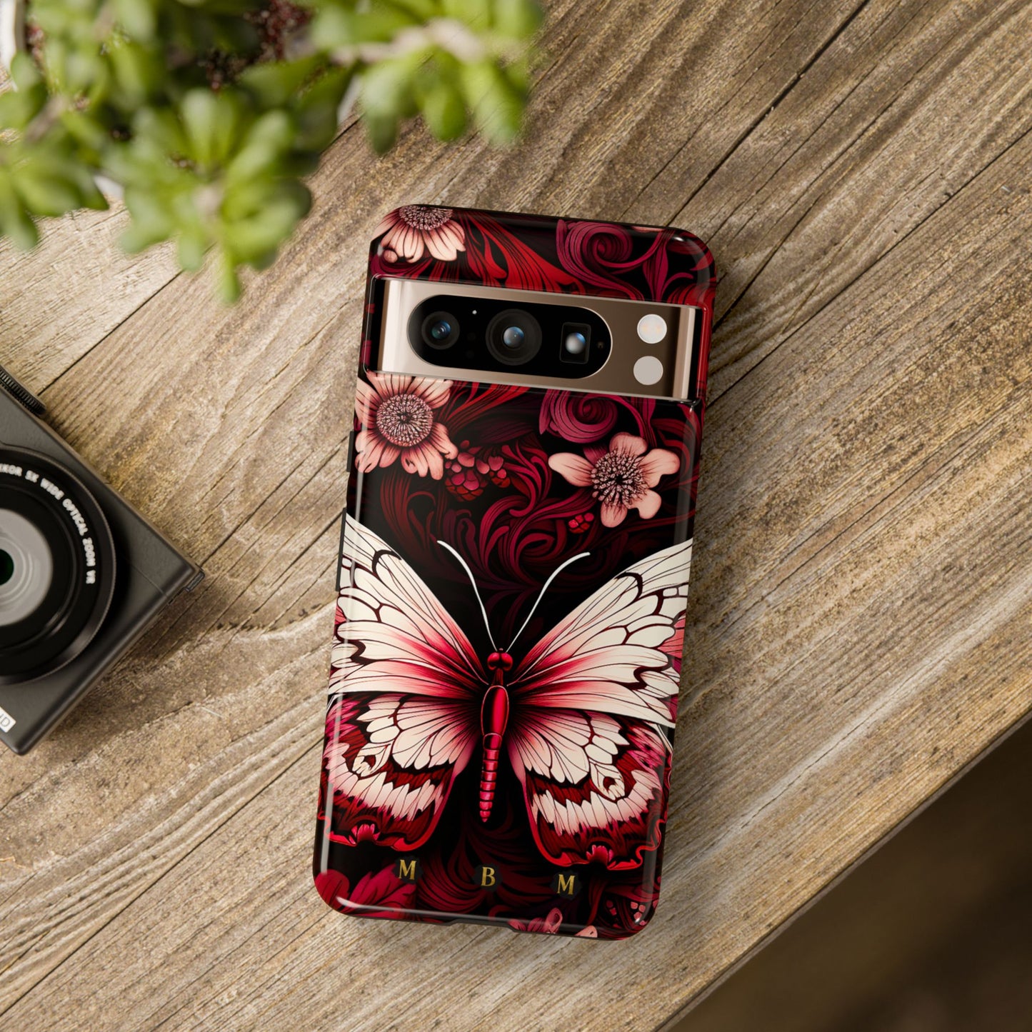Vintage Butterfly Google Pixel Tough Case