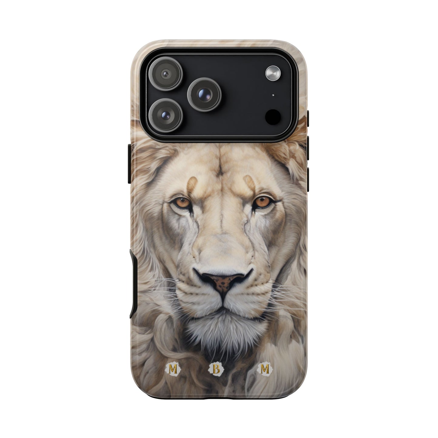 White Lion iPhone Tough Case