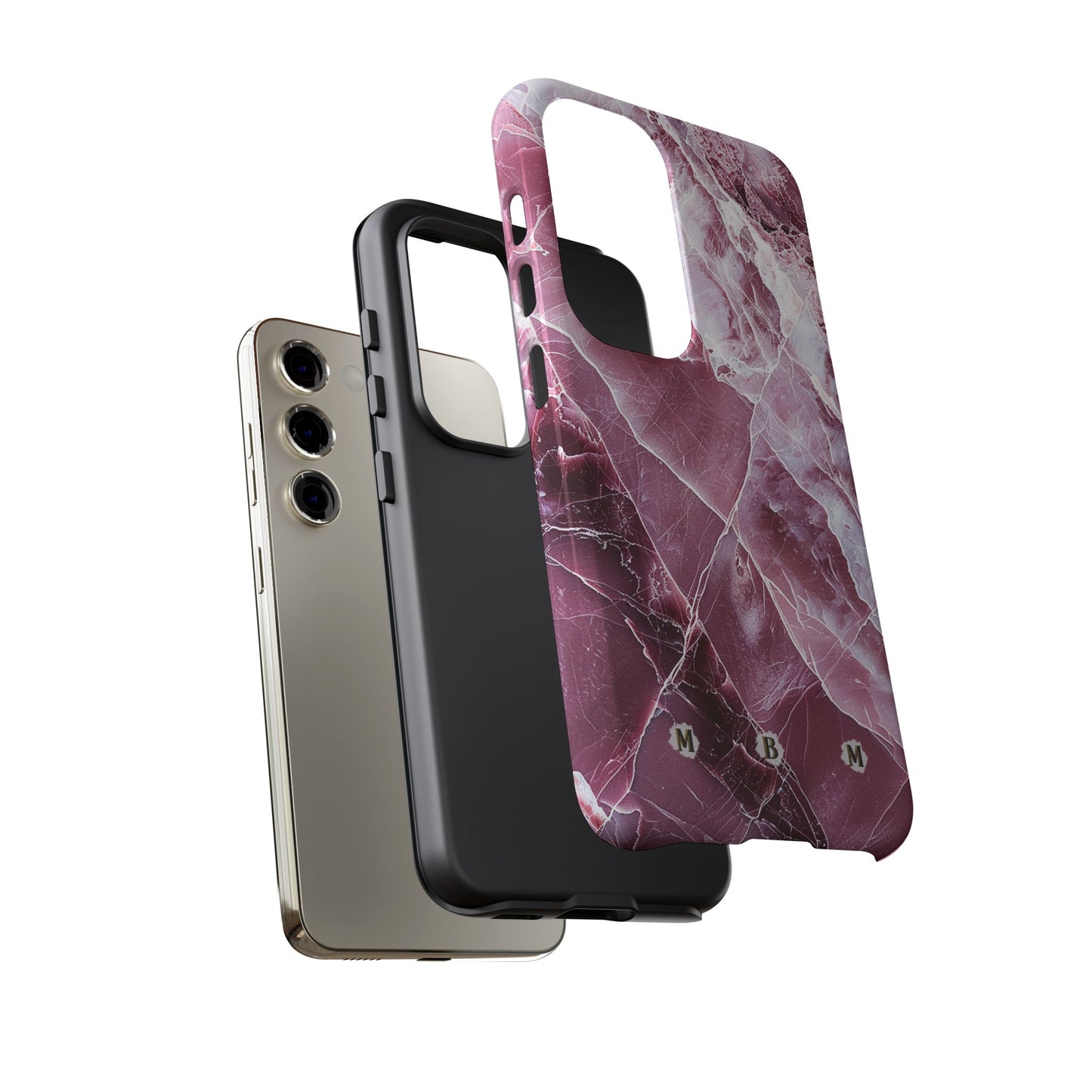 Pink Marble Samsung Galaxy S Tough Case