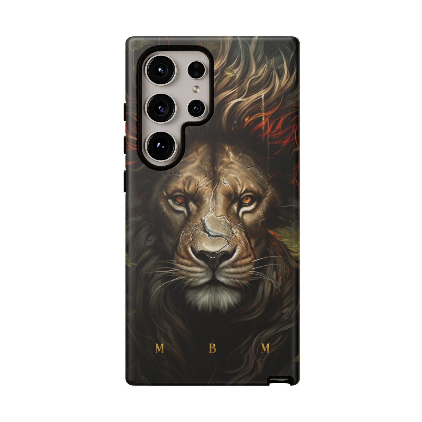 Dark Lion Samsung Galaxy S Tough Case