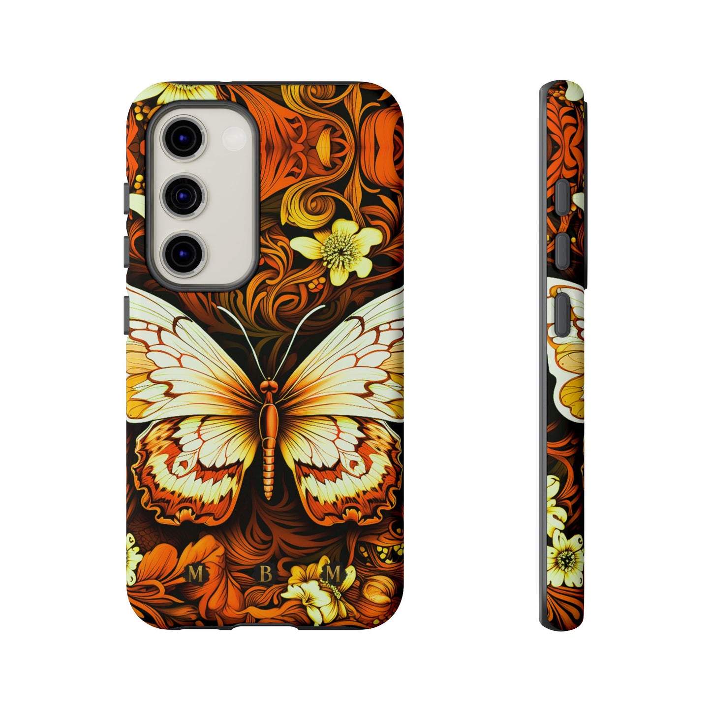 Vintage Orange Samsung Galaxy S Tough Case