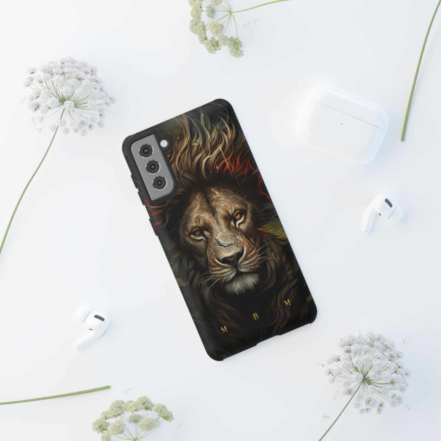 Dark Lion Samsung Galaxy S Tough Case