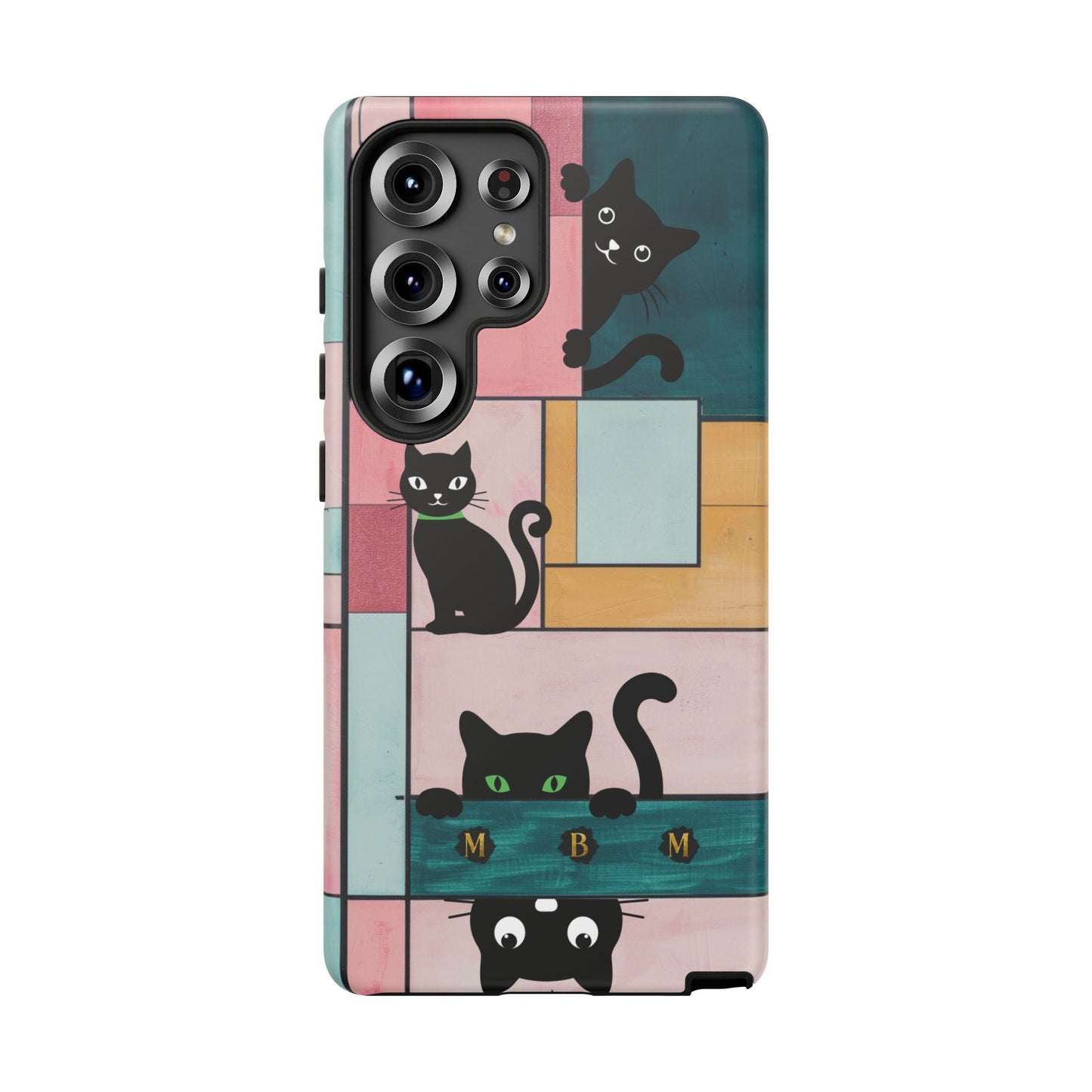 Block Cats Samsung Galaxy S Tough Case