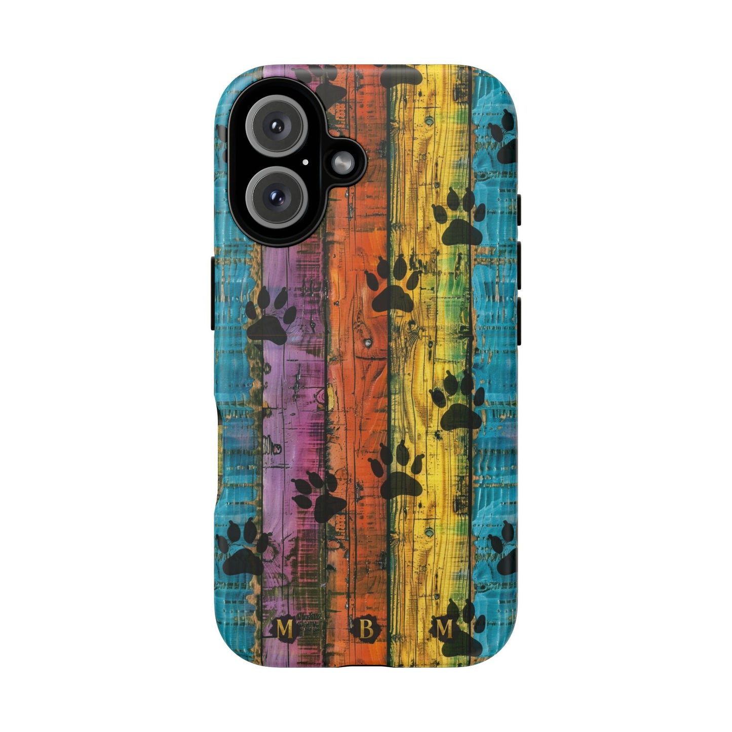 Rainbow Paws iPhone Case
