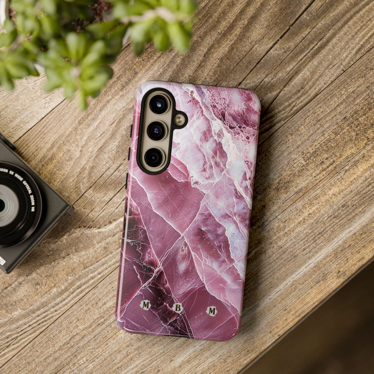 Pink Marble Samsung Galaxy S Tough Case