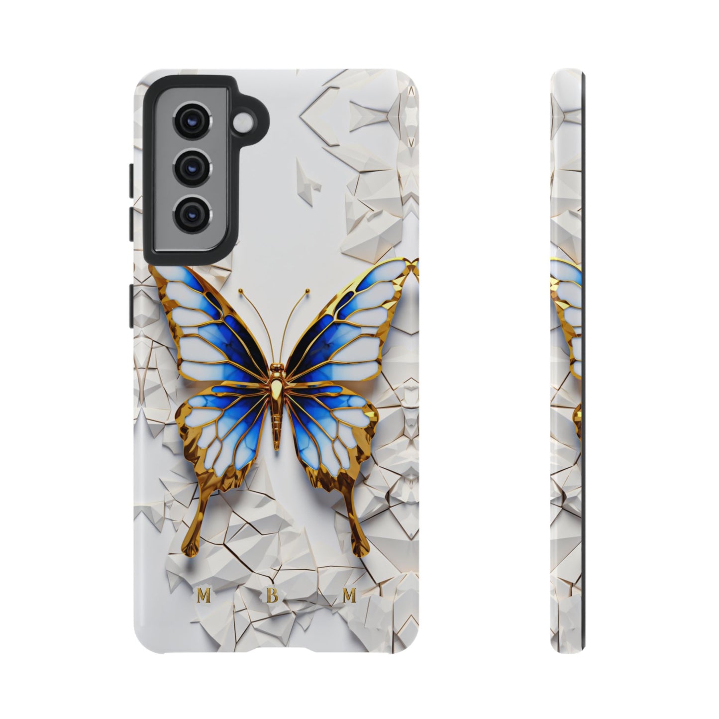 Sapphire Butterfly Samsung Galaxy S Tough Case