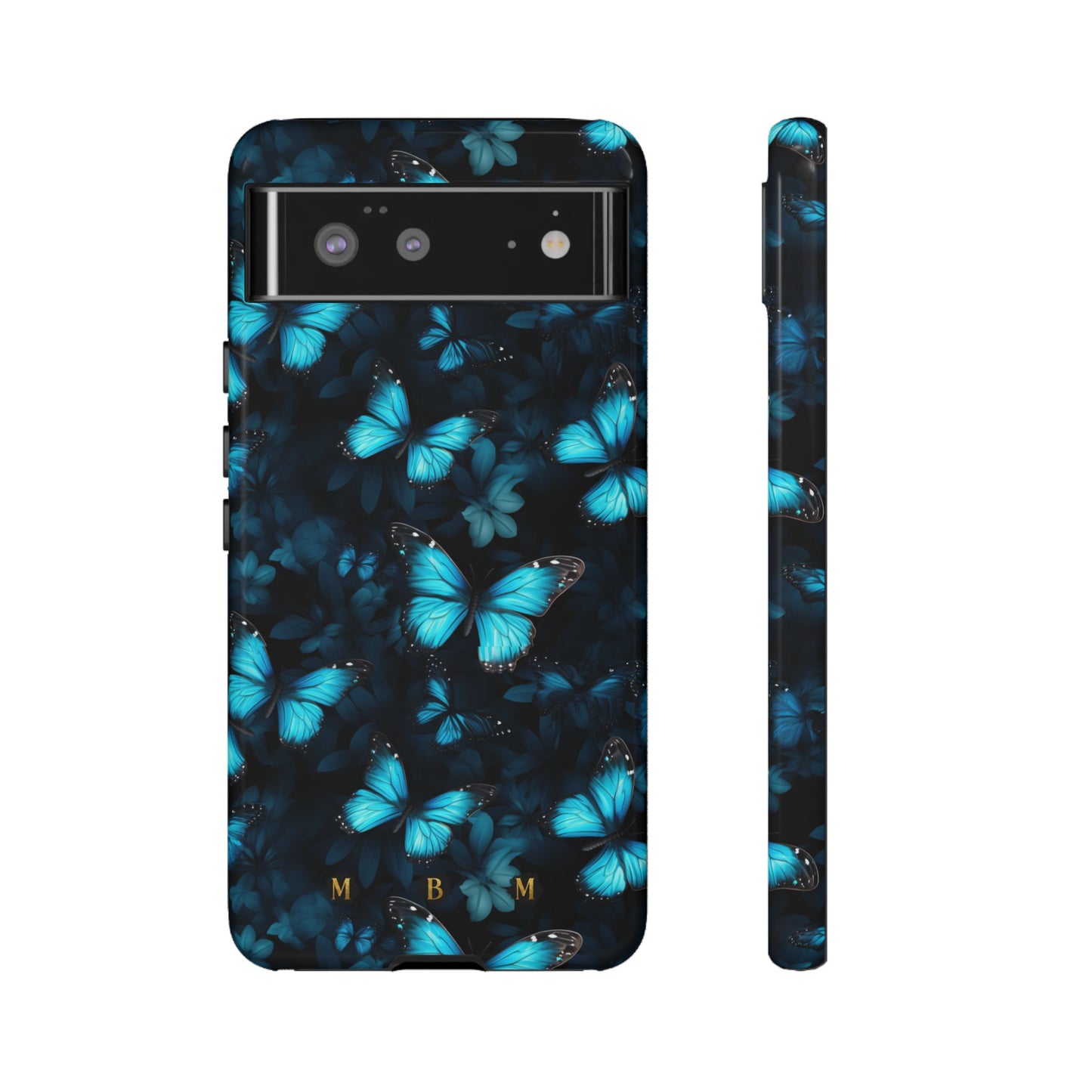 Blue Butterflies Google Pixel Tough Case