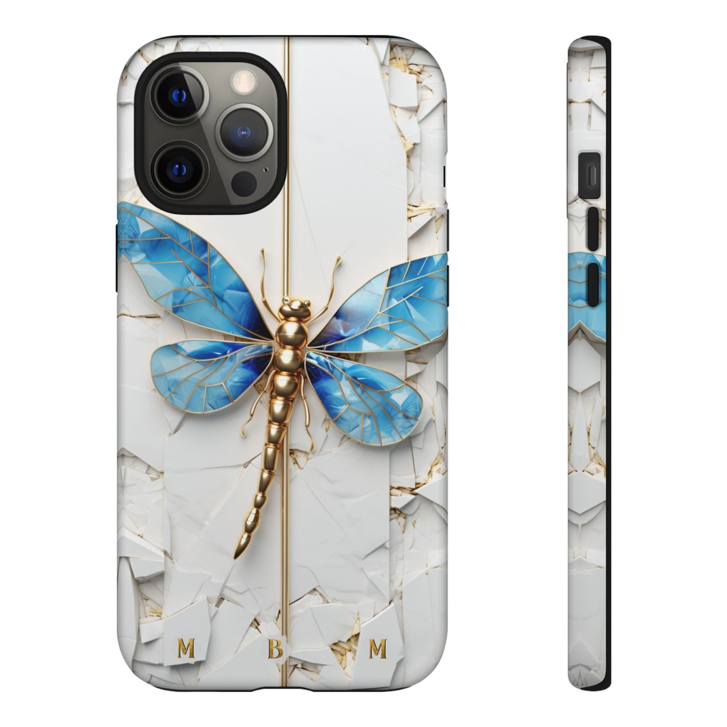 Dragonfly Blue iPhone Tough Case