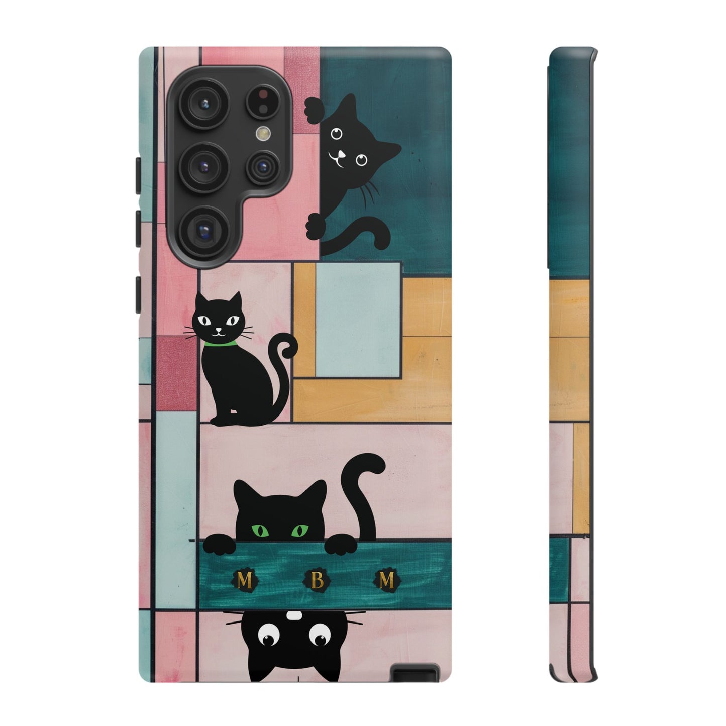 Block Cats Samsung Galaxy S Tough Case
