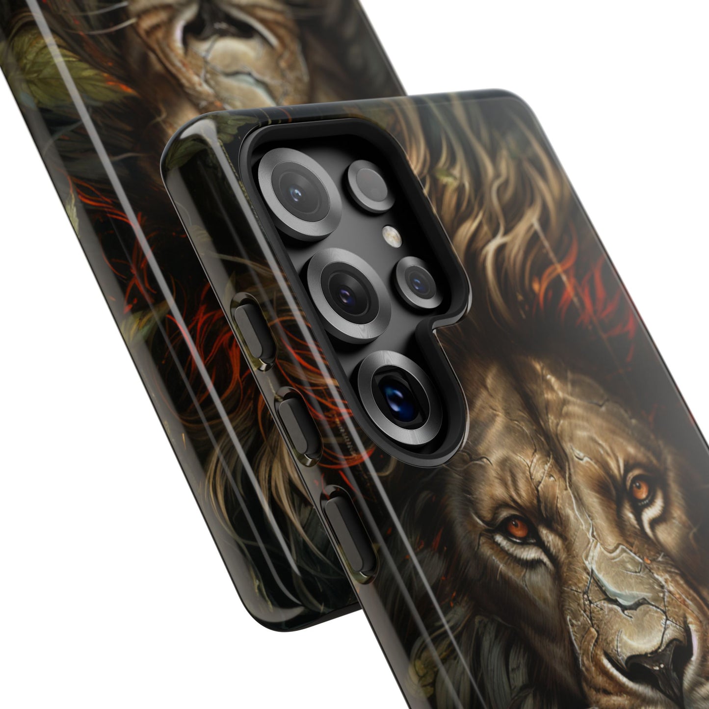Dark Lion Samsung Galaxy S Tough Case