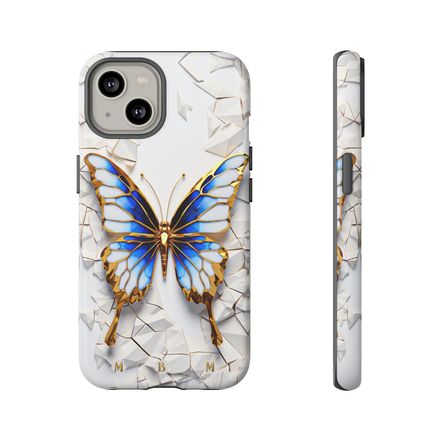 Sapphire Butterfly iPhone Tough Case