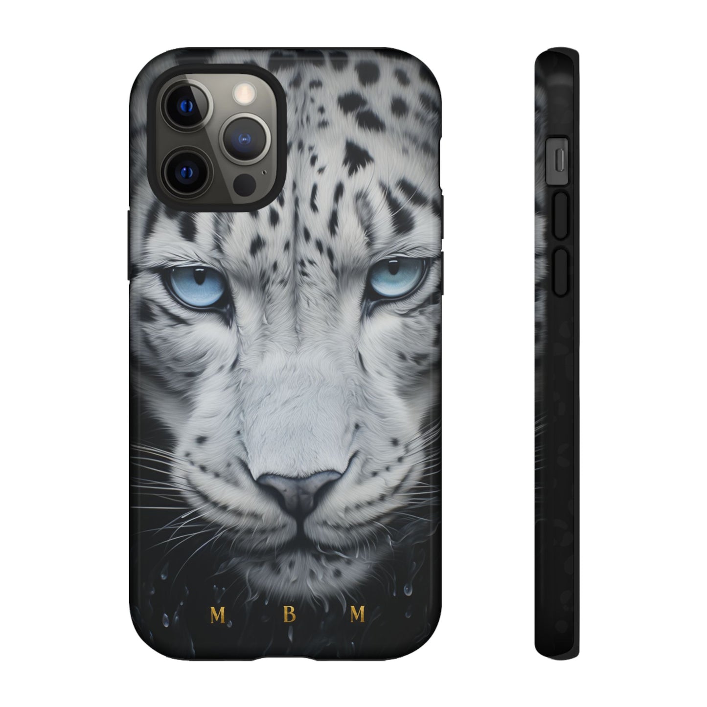 White Leopard iPhone Tough Case