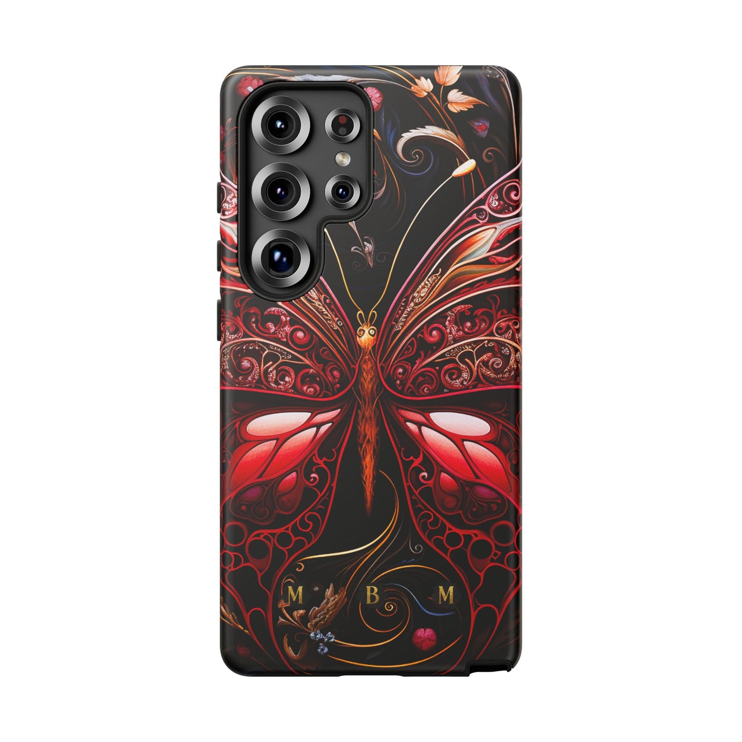 Red Butterfly Samsung Galaxy S Tough Case