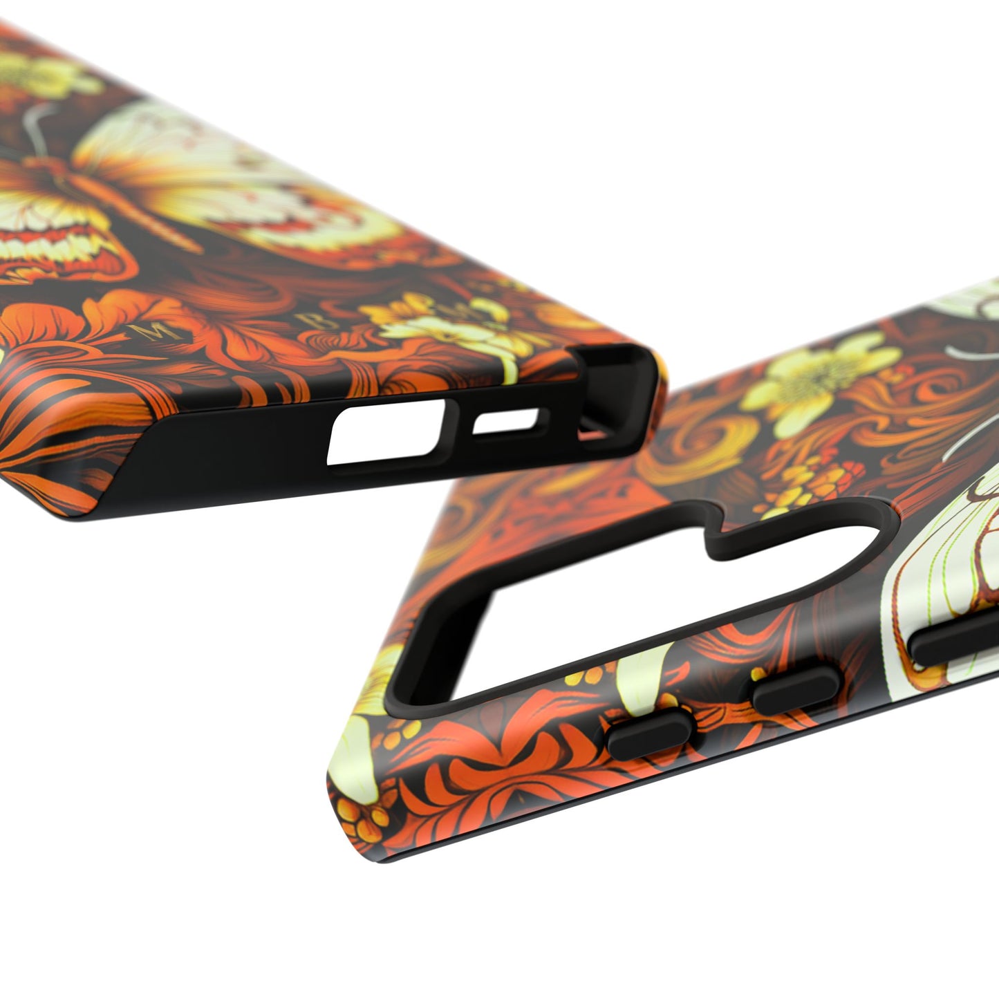 Vintage Orange Samsung Galaxy S Tough Case