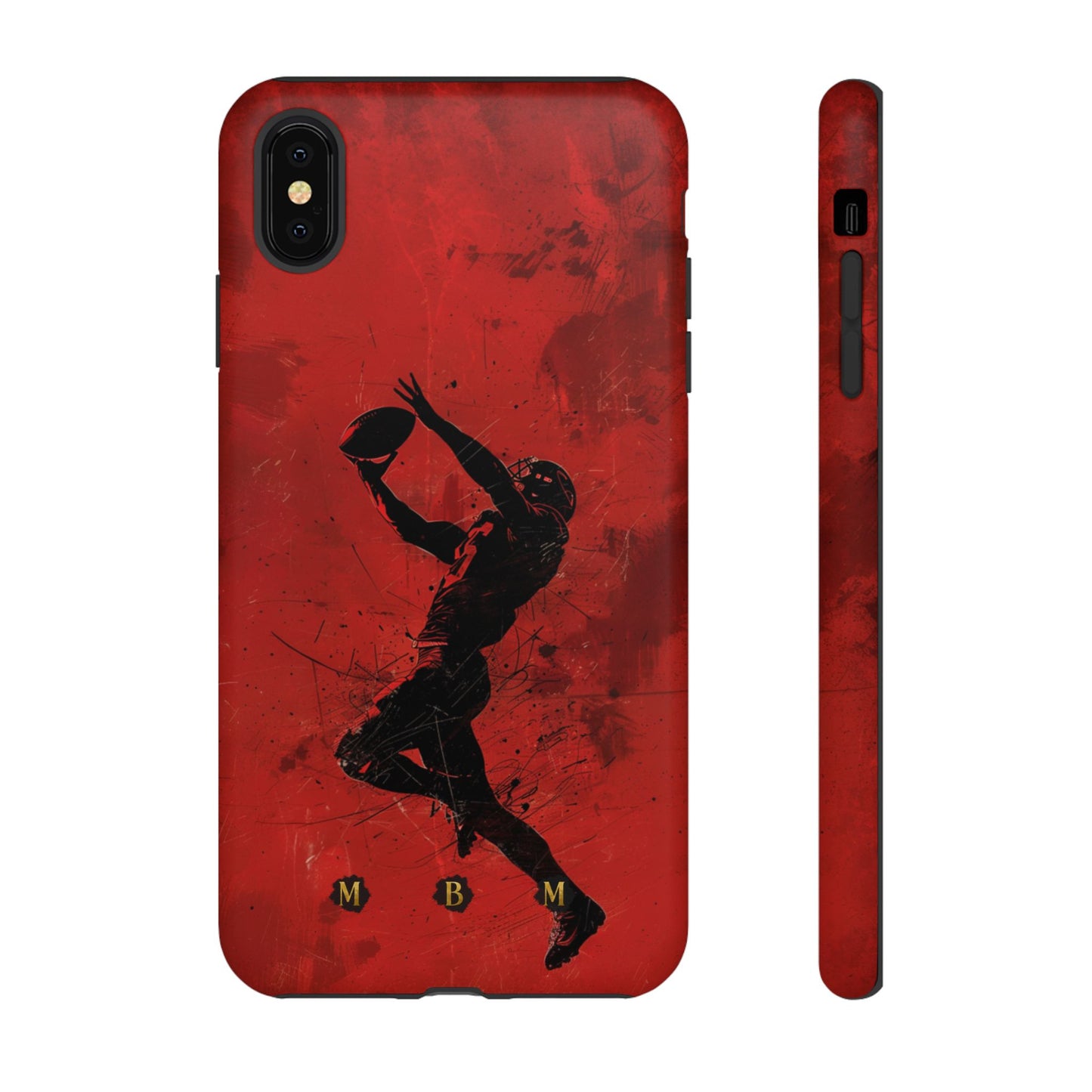 Red 1st & 10 iPhone Tough Case