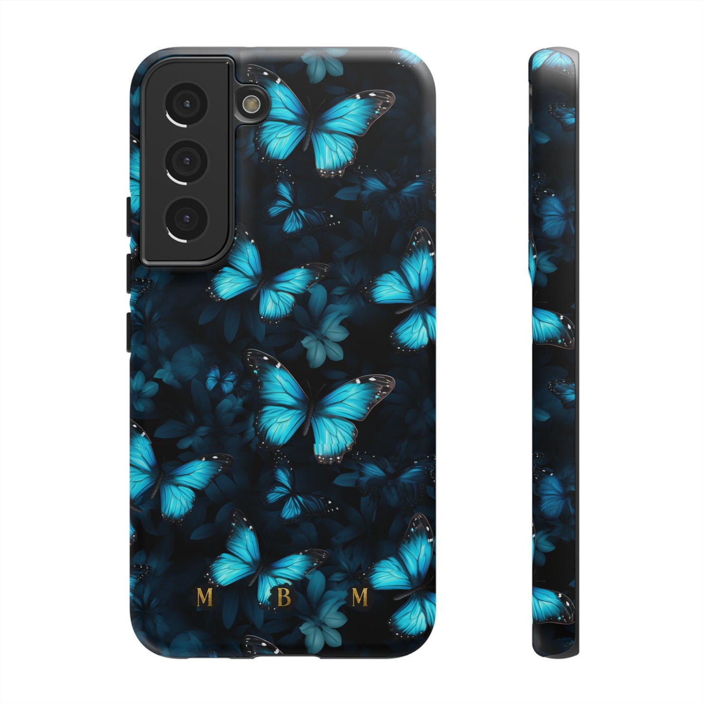 Blue Butterflies Samsung Galaxy S Tough Case
