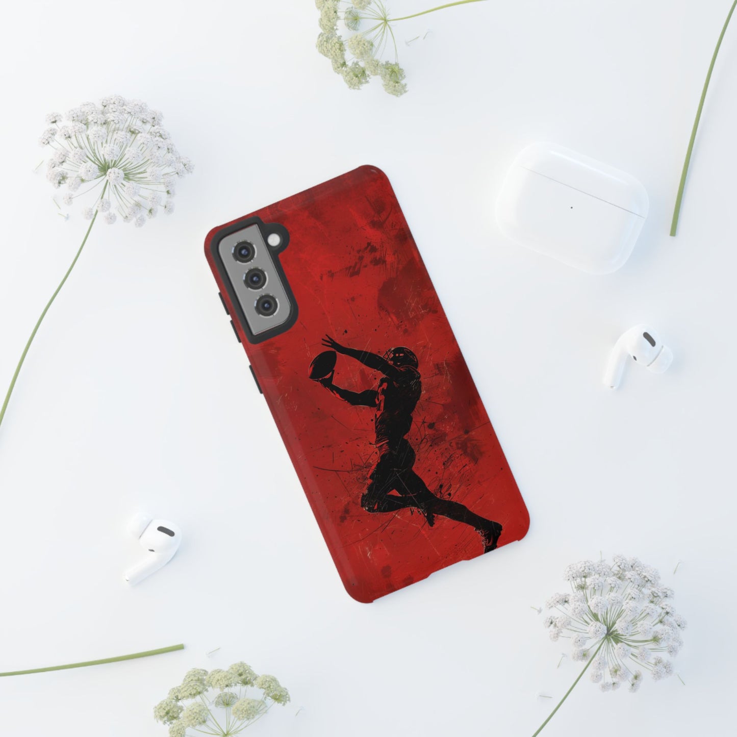 Red 1st & 10 Samsung Galaxy S Tough Case