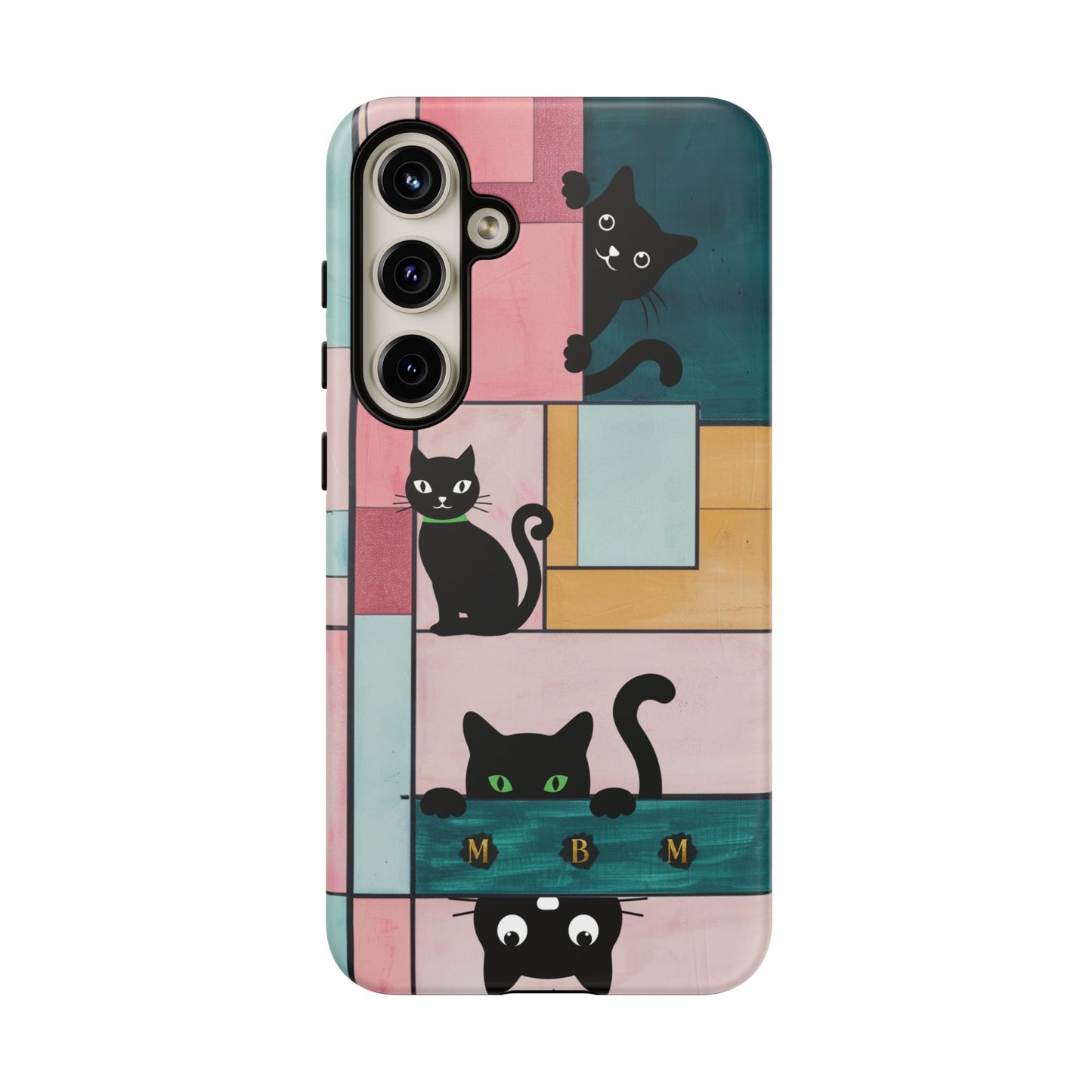 Block Cats Samsung Galaxy S Tough Case