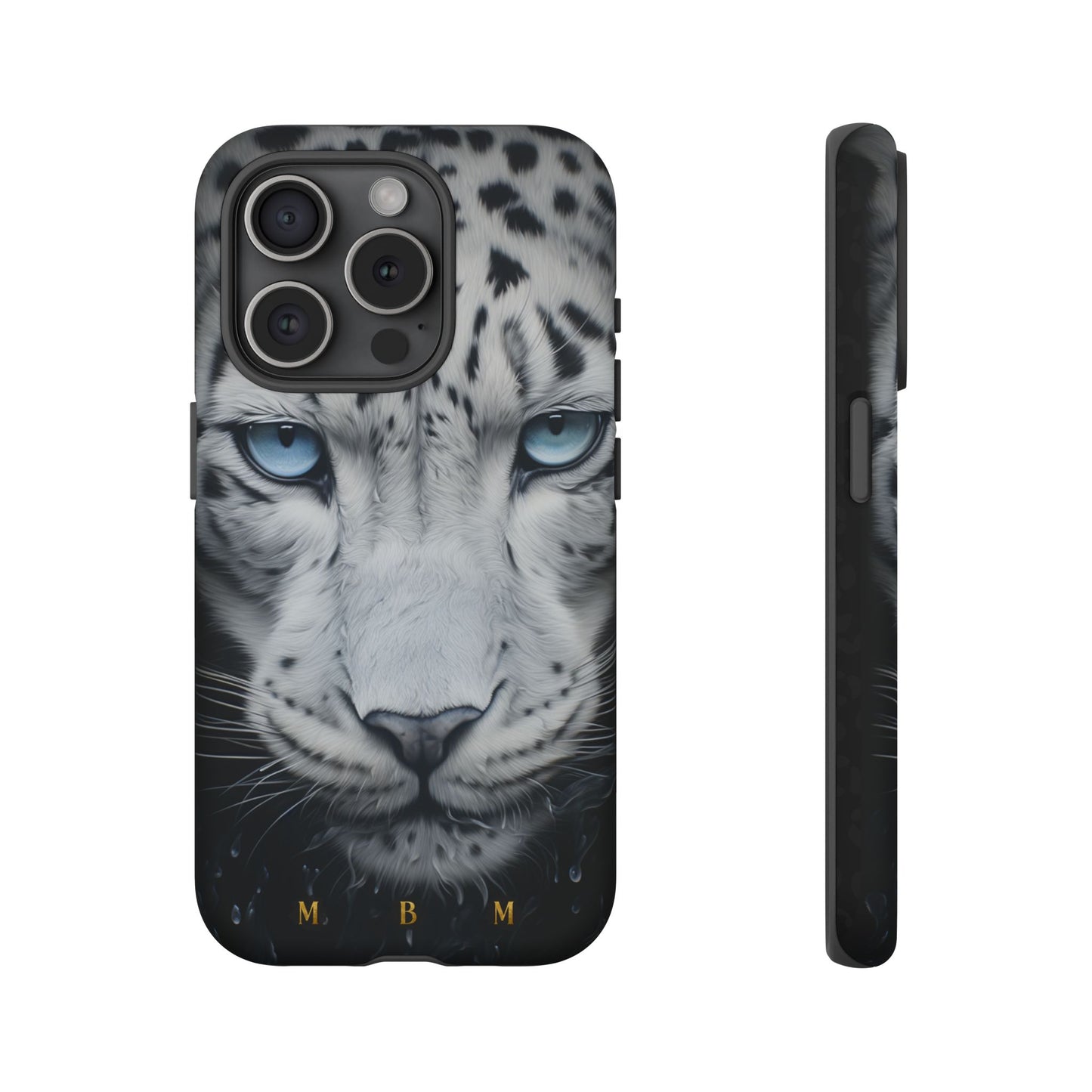 White Leopard iPhone Tough Case