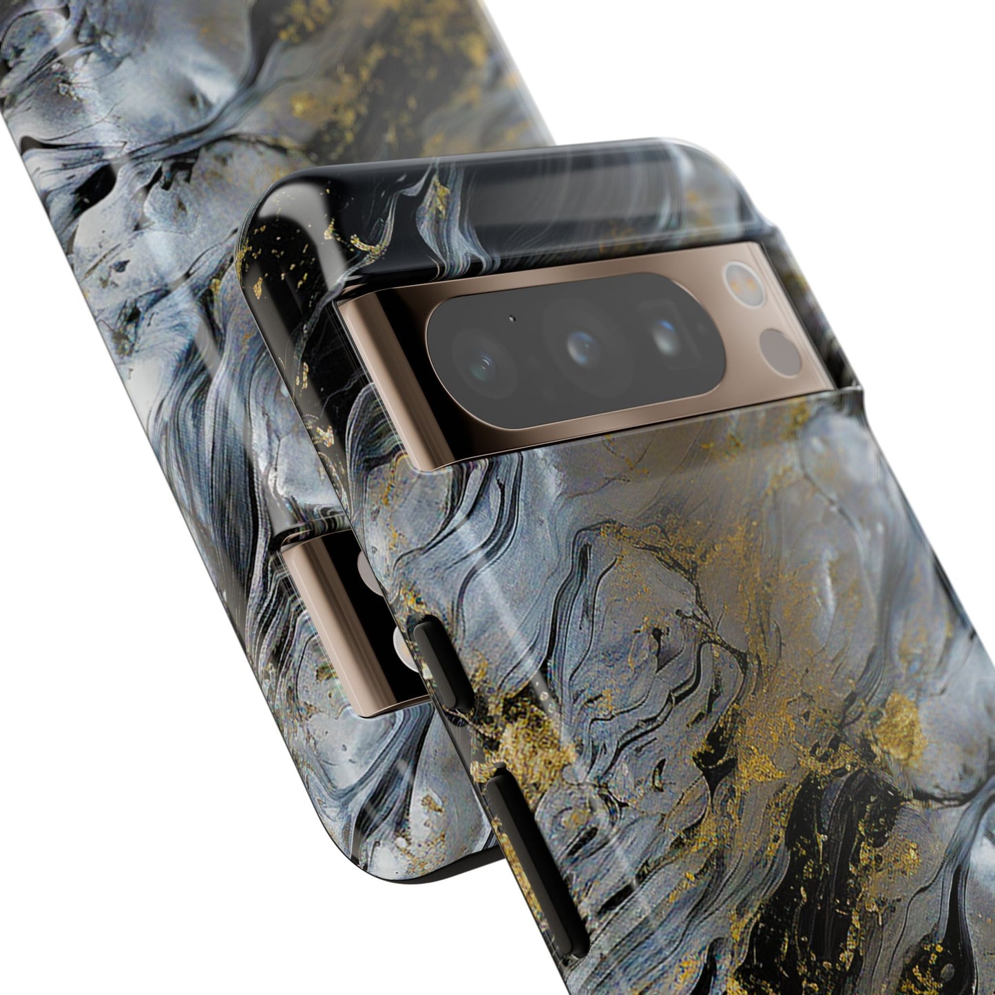 Tarnished Silver Google Pixel Tough Case